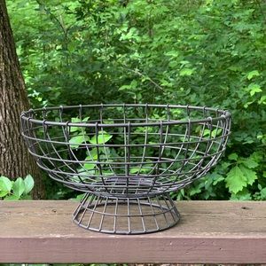 Industrial Style Metal Fruit Basket